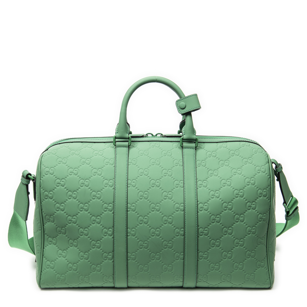 Gucci Medium Rubber Effect Duffle Bag